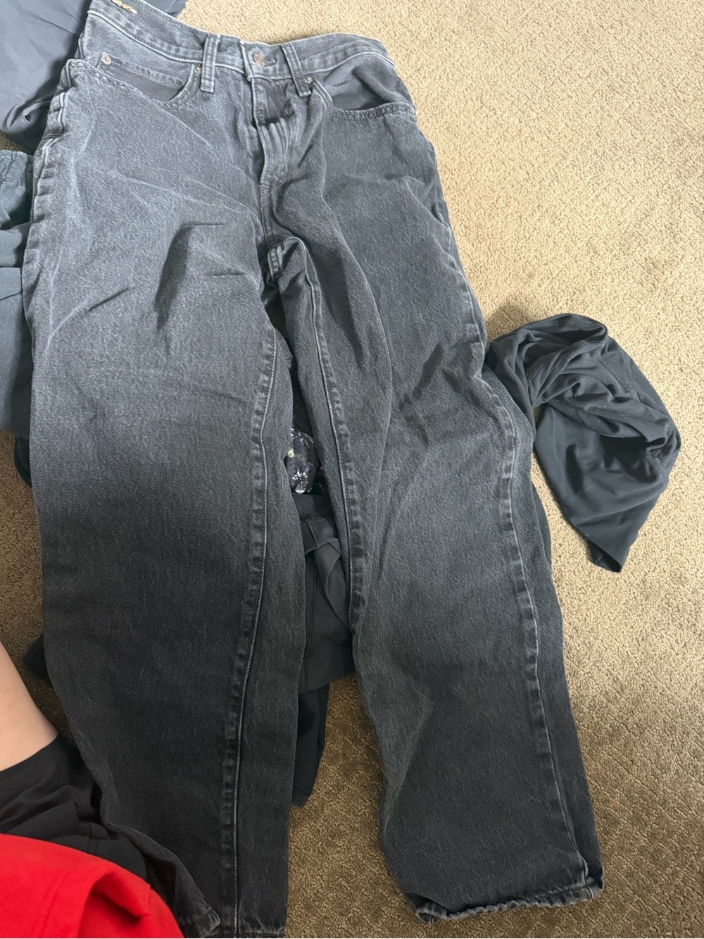 Levi’s ‘94 Black Baggy Jeans (27)